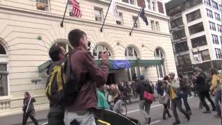 Occupy Portland  Day 1 - The March to Pioneer Square