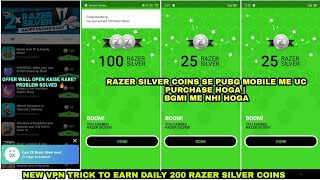 RAZER CORTEX GAMES ME OFFER WALL OPEN KAISE KARE NEW VPN TRICK TO EARN DAILY 200 RAZER SILVER COINS😍 screenshot 5