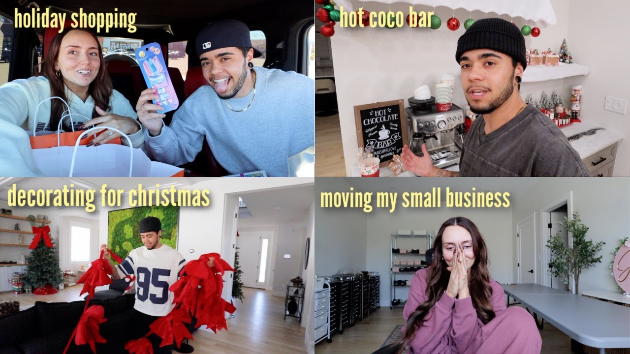 A DAY IN OUR LIFE VLOG: tumor update, holiday shopping, and updated house tour!