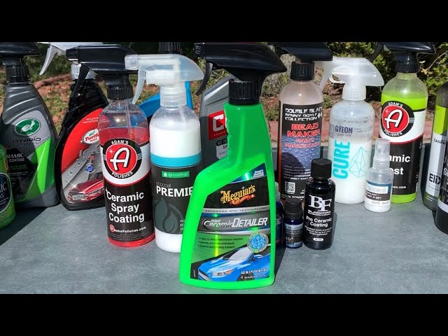 BEST Ceramic Spray for YOUR Car? - Ceramic Spray Comparison