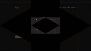 Animated Coffee Landing Page Design Using HTML - CSS - JAVASCRIPT | #youtubeshorts #shorts