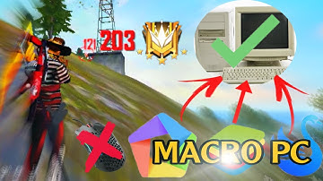 ماكرو هيدشوت للحاسوب رفع الايم تلقائي في اي محاكي MACRO HEADSHOT