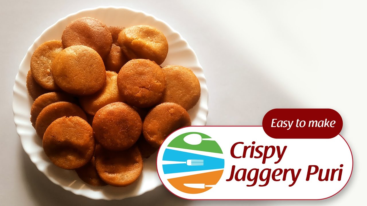 आषाढ स्पेशल गुळाची खुसखुशीत गोड पुरी (मराठवाडा आणि विदर्भ स्पेशल वदबल), Jaggery Crispy Puri