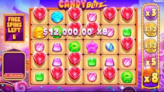 CANDY BLITZ BRAND NEW SLOT by Pragmatic Play - BIG TUMBLE WIN X8 MULTIPLIER BONUS BUY ONLINE SLOT screenshot 3