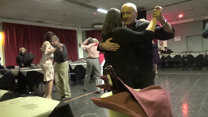 Jose Maria dancing with Norma Avalos en Lo De Celi...