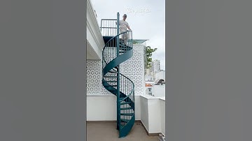 Cầu thang xoắn ốc lắp ghép#tanphattai89#cauthang#thangxoan#xuhuong#reels