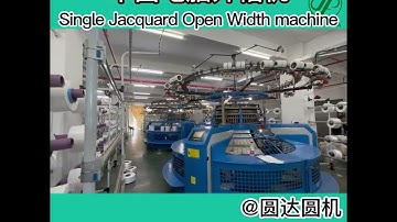 Single jacquard open-width circular knitting machine made by China Manufacturer Yuanda