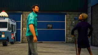 GTA Vice City: The Definitive Edition Buying Cherry Popper Ice Cream Factory Gameplay | Walkthrough screenshot 5