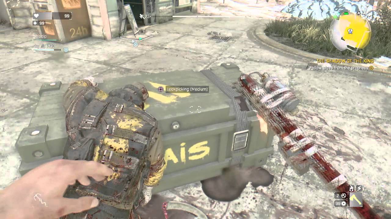 Dying Light getting rais's gun