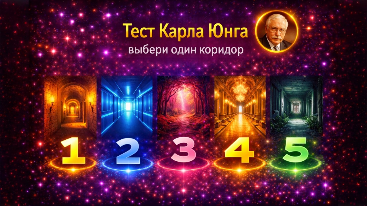 Тест Карла Юнга выбери один коридор | куда тебя тянет подсознание