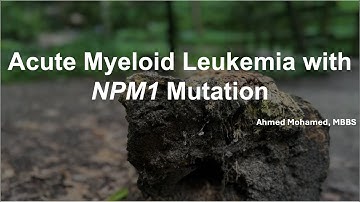 Understanding Acute Myeloid Leukemia with NPM1 Mutation: A Comprehensive Guide