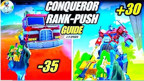 😱How To Push CONQUEROR Guide In Bgmi 2025 ☠️! BGMI 3.9 UPDATE Tips & Trips || @Royal_gaming2112 