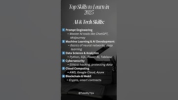 🚀 Top 5 AI Skills You MUST Learn in 2025!