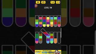 water sort puzzle LEVEL 119 워터 선별 퍼즐은 screenshot 5