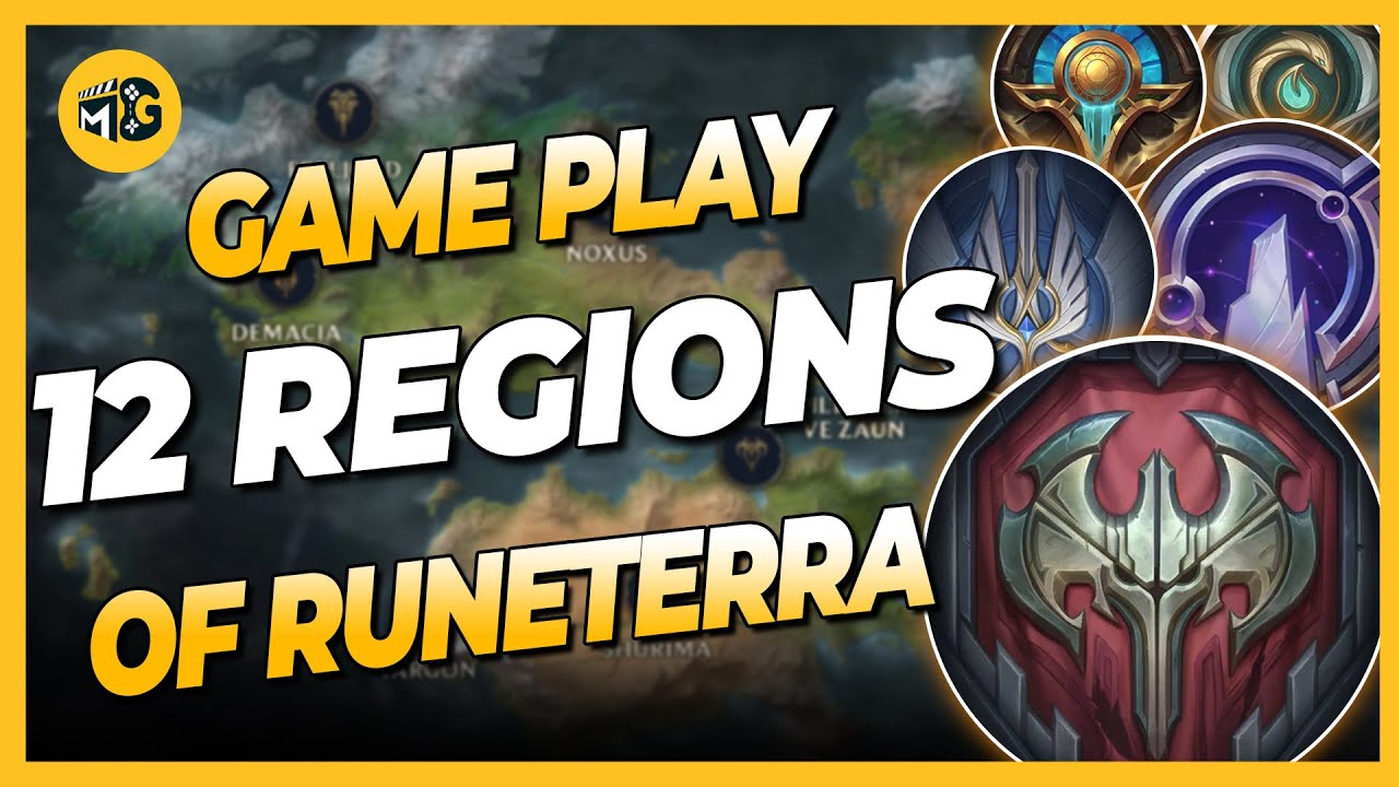 12 VÙNG ĐẤT của RUNETERRA | Phân Tích Quốc Gia Trong Liên Minh Huyền Thoại