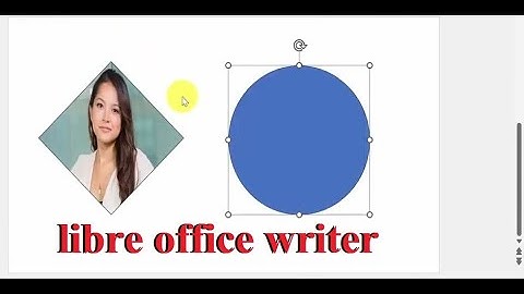 change image shape on libreoffice writer