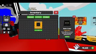 OPENING BOBS CRATE in Slap Battles screenshot 5