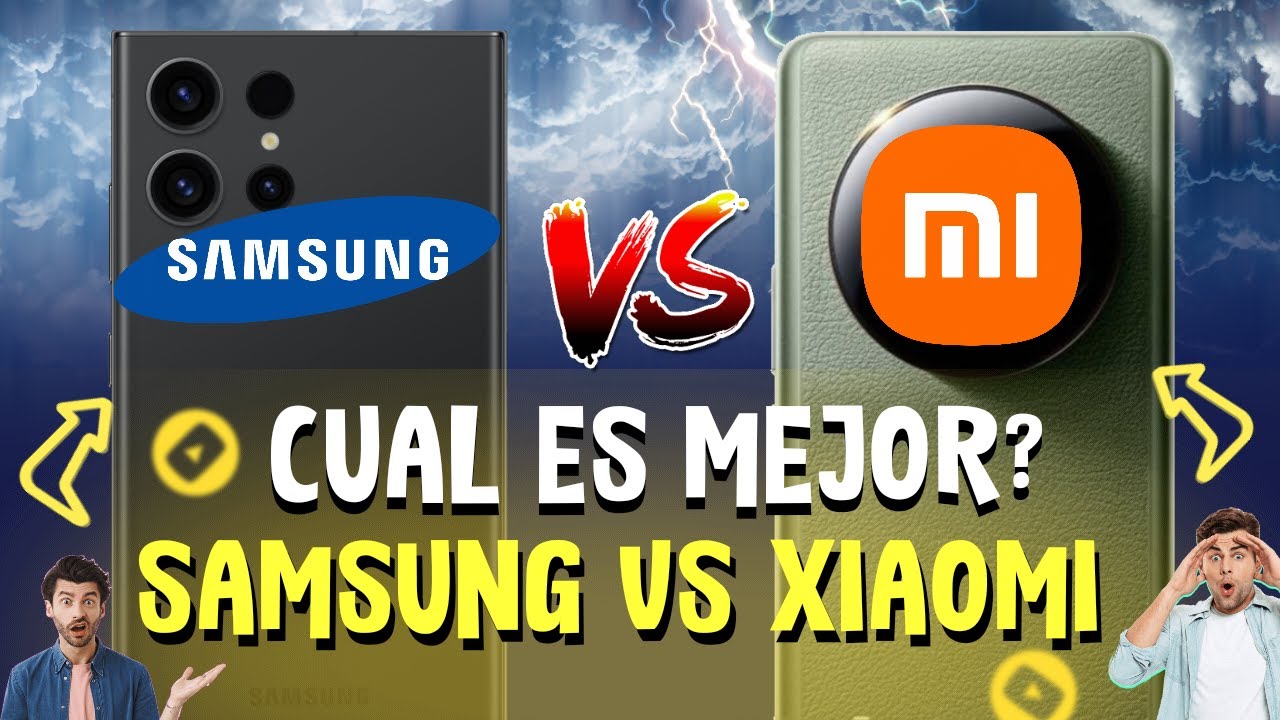 SAMSUNG VS XIAOMI🔥 ¿CUAL ES MEJOR?⚡😱LA BATALLA💥 YouTube