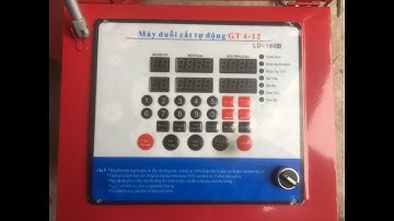 Hướng dẫn cài đặt máy cắt sắt GT4-12 | 0913461586
