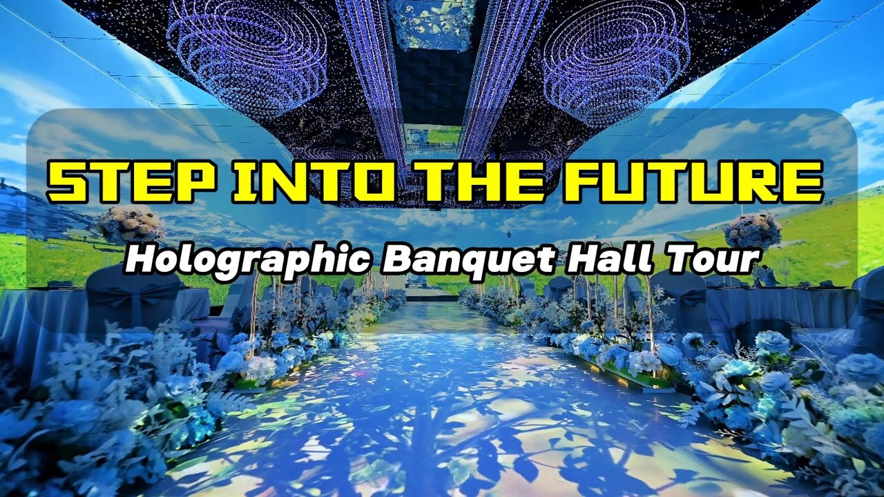 Immersive Holographic Banquet Hall Tour, Unlock How to Upgrade Your Venue with Hologram Tech-DIFWOD