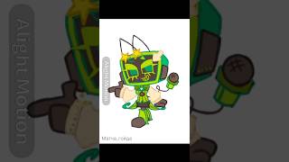 Dandys world redesign [part 3] #art #dandysworld #foryou #redesign #vee #shelly #glisten #drawing