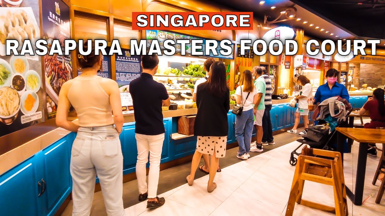 Rasapura Masters Food Court Singapore Food Tour at Marina Bay Sands