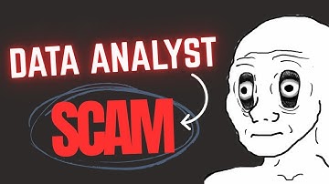 DATA ANALYST: Career SCAM?