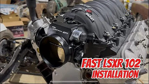 6.0 LS: FAST LSXR 102 Intake Installation