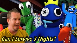 Can I Survive 3 Nights on Rainbow Friends with Help from Trinity and Madison in Roblox?!?!