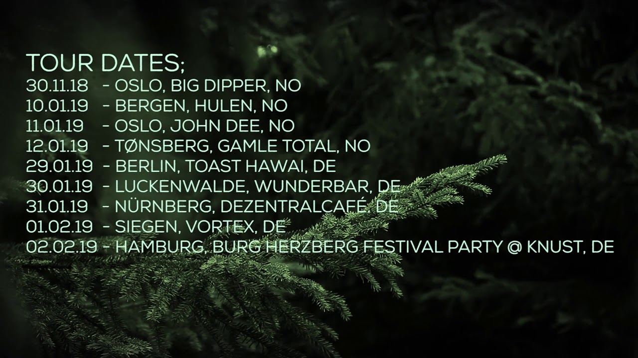 Orango - Evergreens - Tour Dates