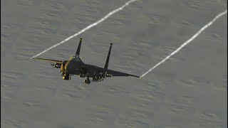 F-15 vs su-29 dogfight
