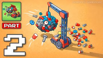 Garbage Factory - Gameplay Walkthrough Part 2 - Build the Recycling Empire (iOS, Android)