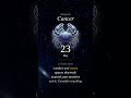 ♋️ Cancer Daily Horoscope — May 23, 2026 #Shorts