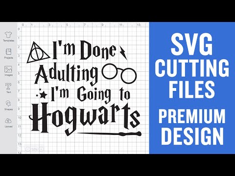 I'M Done Adulting Svg Cut Files for Silhouette Premium cut SVG