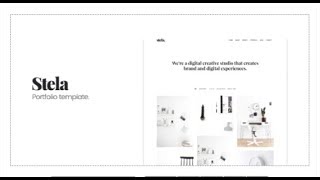 Stela - Minimal Portfolio HTML Template | Themeforest Templates