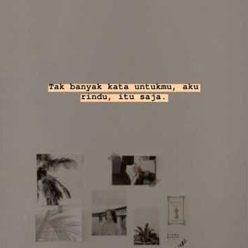 story wa kikinan terbaru hanya rindu