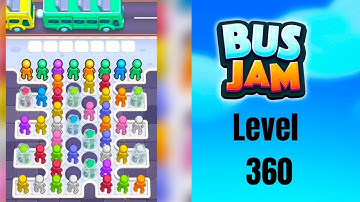 Bus jam level 360 Walkthrough Solution 