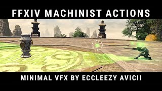 FFXIV MOD - Minimal Animations: Machinist Preview