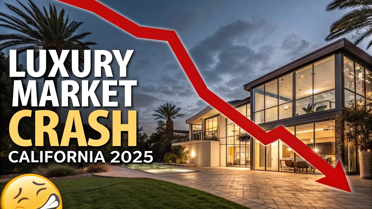 Кризис элитного жилья в Калифорнии в 2025 году: 10 элитных городов, которым грозит масштабный крах