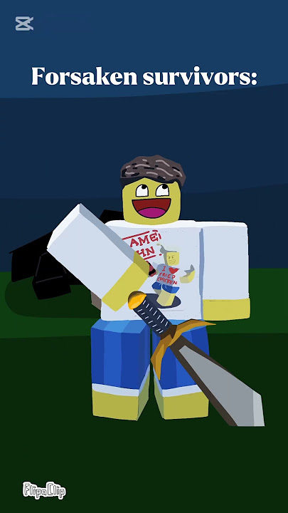 forsaken compared to die of death survivors🤣#roblox#forsaken#animation#dieofdeath