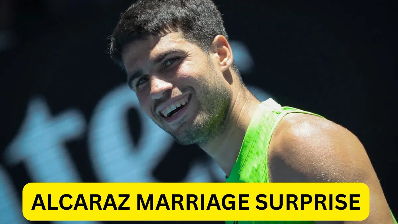 WATCH CARLOS ALCARAZ SURPRISED BY THREE MARRIAGE PROPOSALS AT AUSTRALIAN OPEN 2026