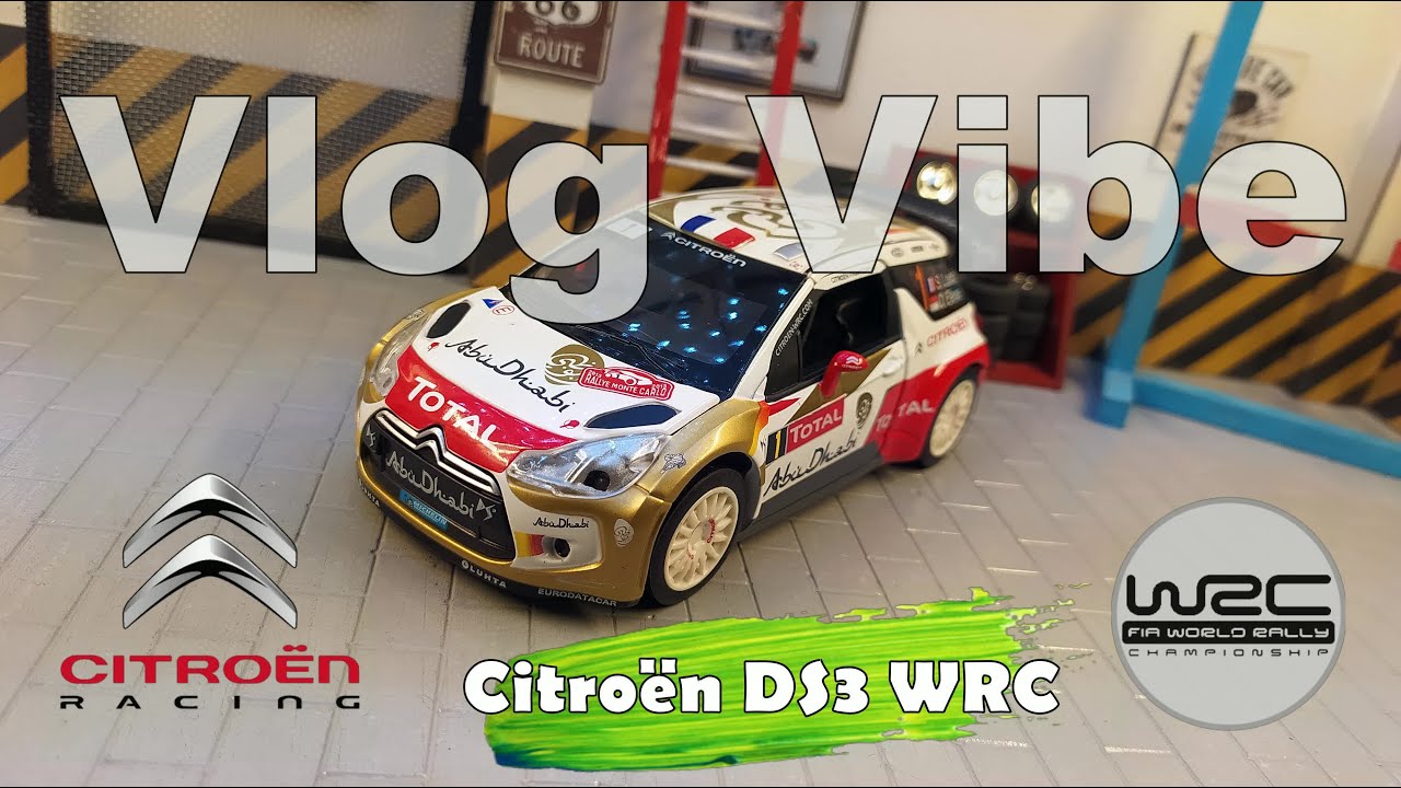 Citroën DS3 WRC 2013 Diecast/Alloy Model Car by Double Horses || Scale Model 1/26 || EP-62