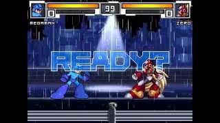 Mugen Cross Generation Clash - Megaman Full Power Vs Zero