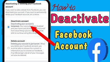 How to Deactivate Facebook Account permanently 2024 | Facebook account deactivate kaise kare