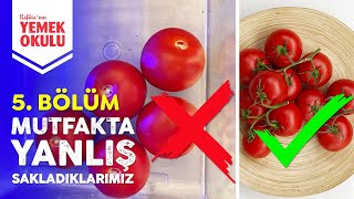 Mutfakta Yanlış Sakladığımız 10 Şey! Yiyecekleri Bozulmadan Nasıl Saklarız? | Boşa Harcama Bölüm 5-2