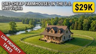10 Dirt Cheap West Virginia Farmhouses With Land & Low Property Taxes
