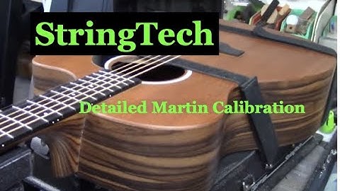 Detailed Martin Calibration@StringTechWorkstations