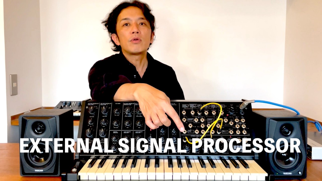 いよいよ真髄…？EXTERNAL SIGNAL PROCESSOR解説【KORG MS 20】 - YouTube