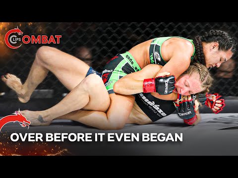 From Takedown to TKO in UNDER 4 Minutes!
