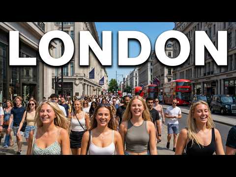 🇬🇧 LONDON WALK - WEST END 🔥 London Is BUSY! Covent Garden to Oxford Street | 4K